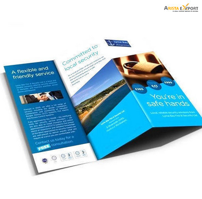 Paper Product Brochure for export