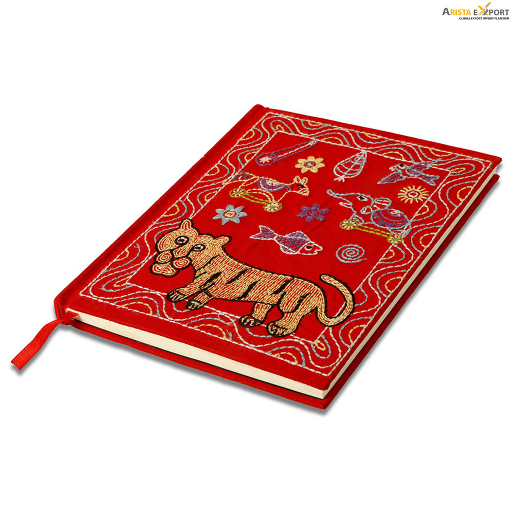 Rad tiger print Notebook supplier from Bangladesh 