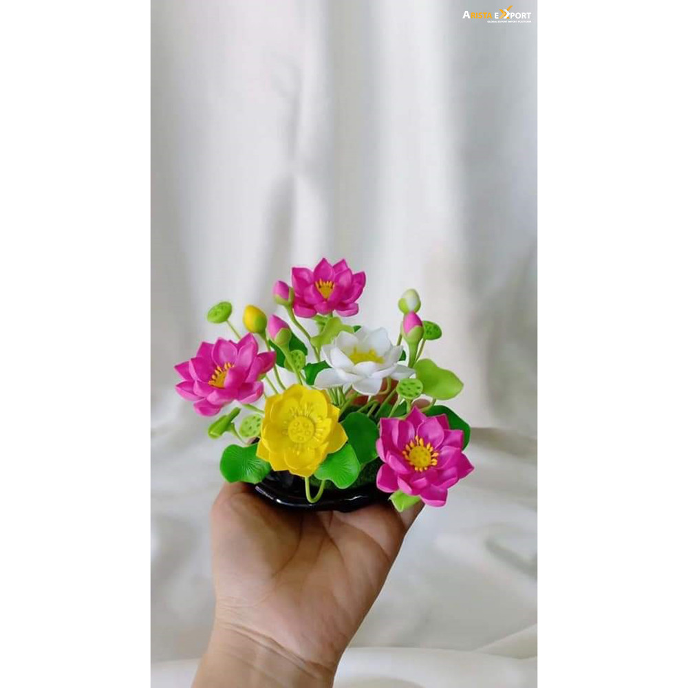 Top products low price unique Lotus tree made by Thai Clay exporter Bangladesh