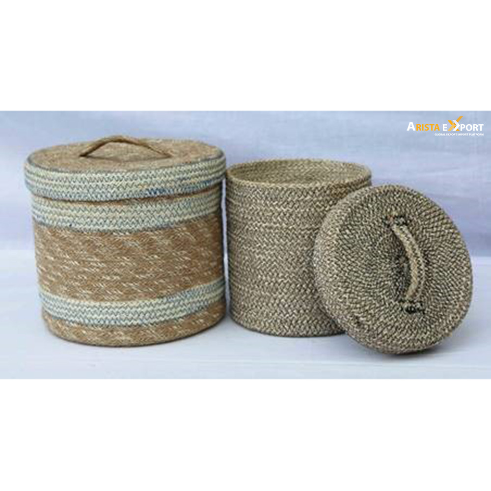 Top Quality Laundry Basket jute export from BD