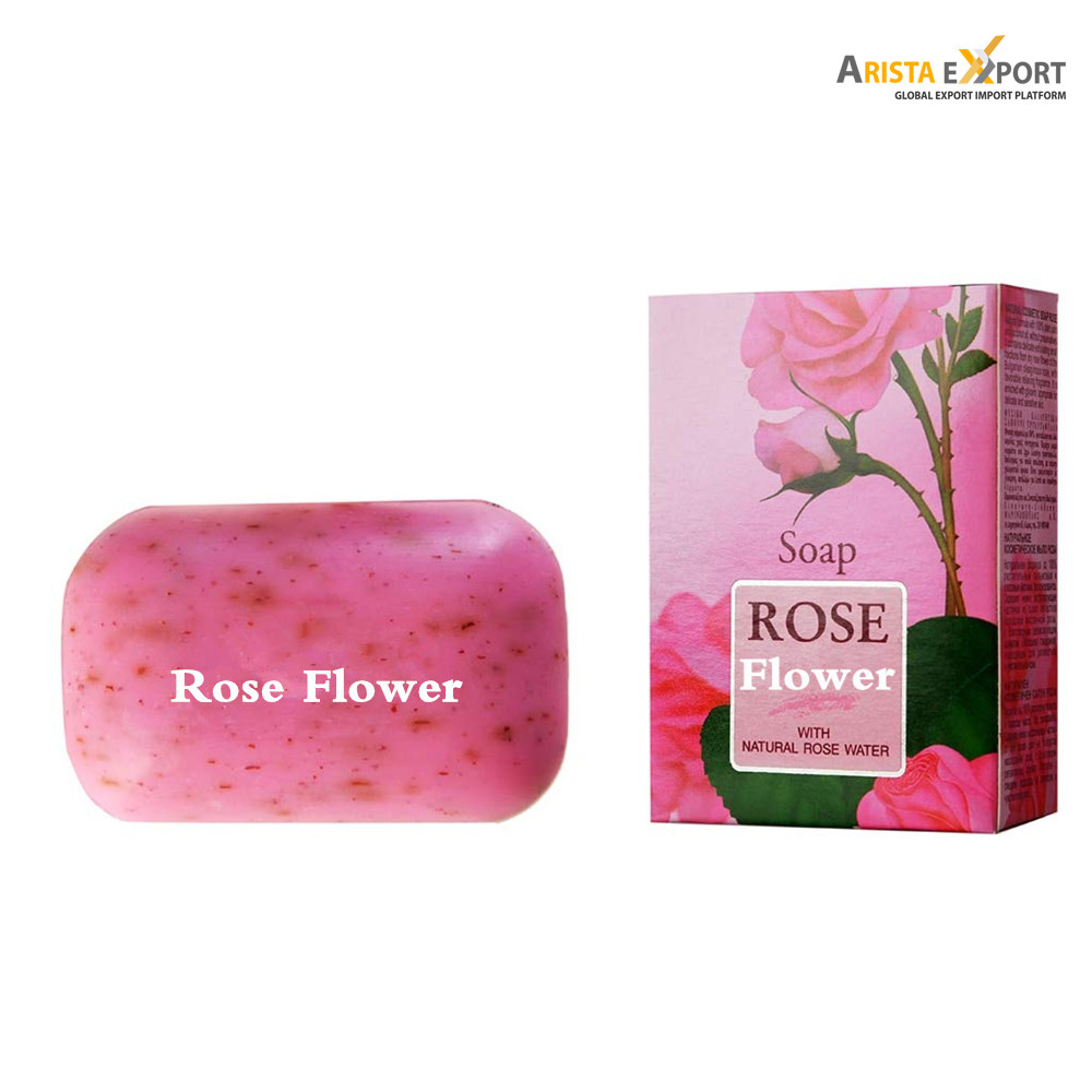 100% Natural Organic Rose Bath Soap