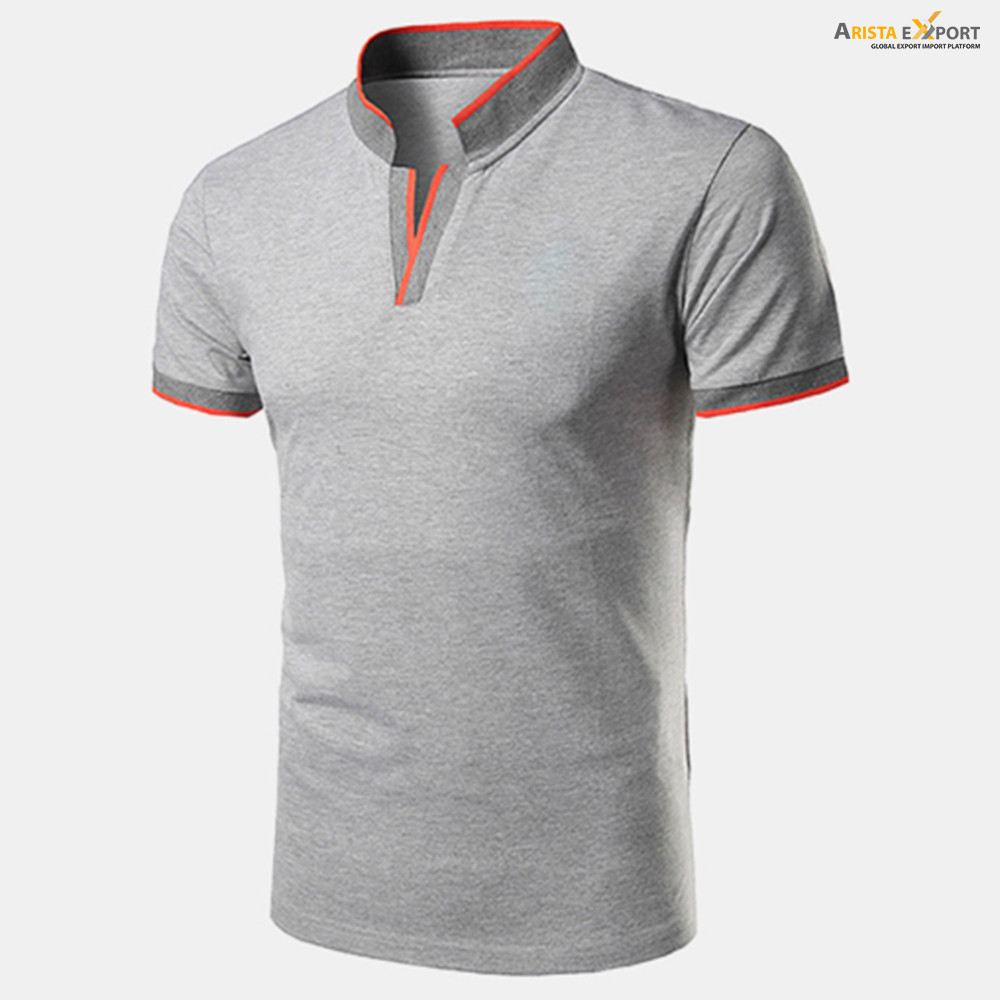 High quality cotton men's Polo t-shirt for export 