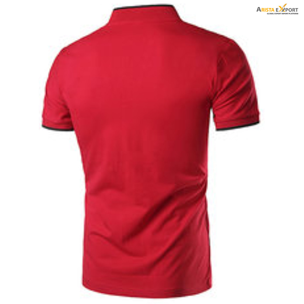High quality cotton men's Polo t-shirt for export 