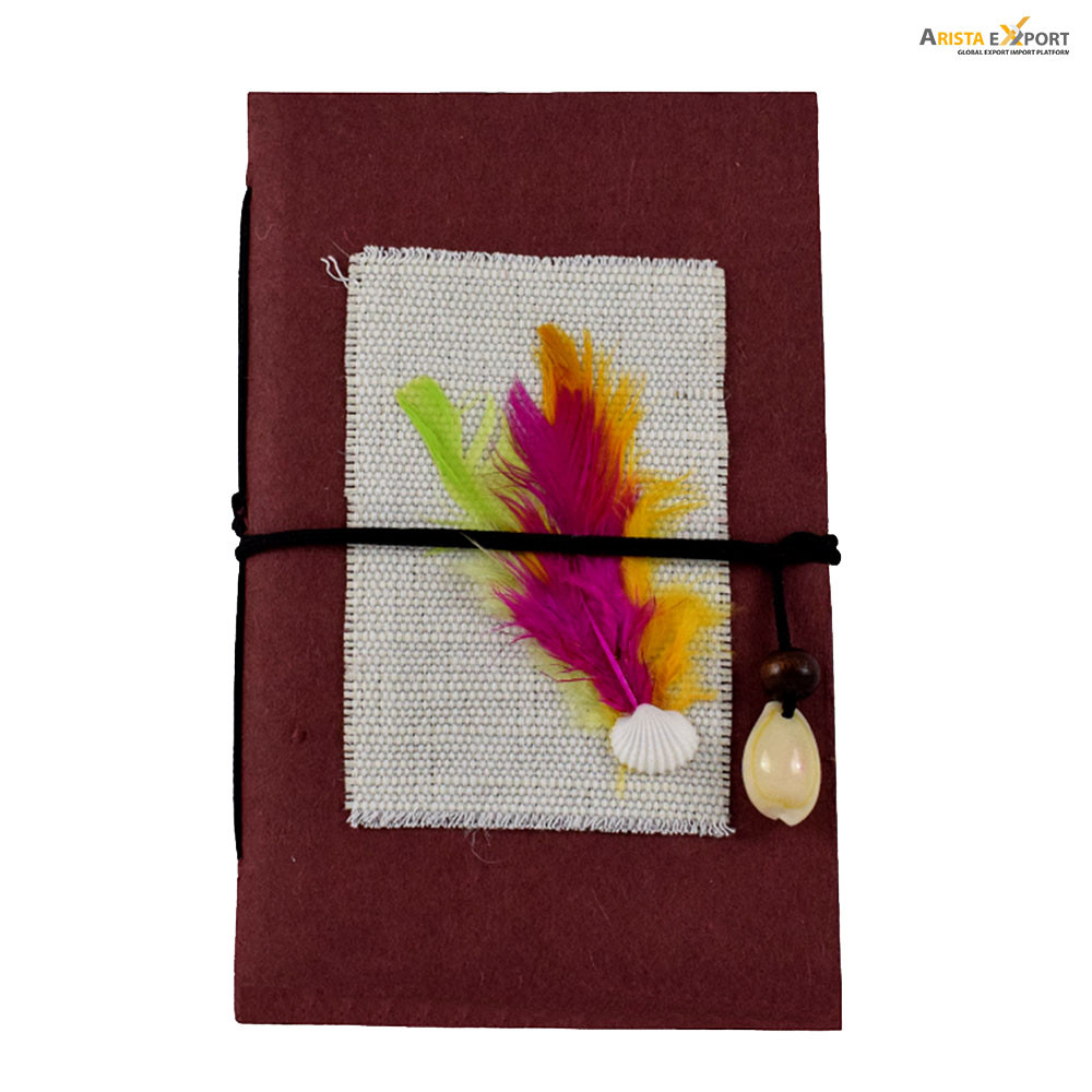 Colorful Feather Style Pocket Notebook Manufacturer