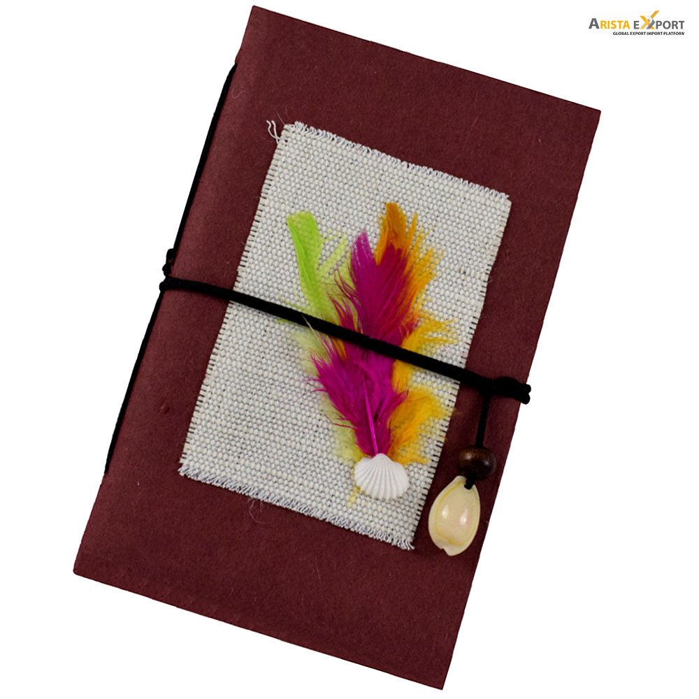 Colorful Feather Style Pocket Notebook Manufacturer
