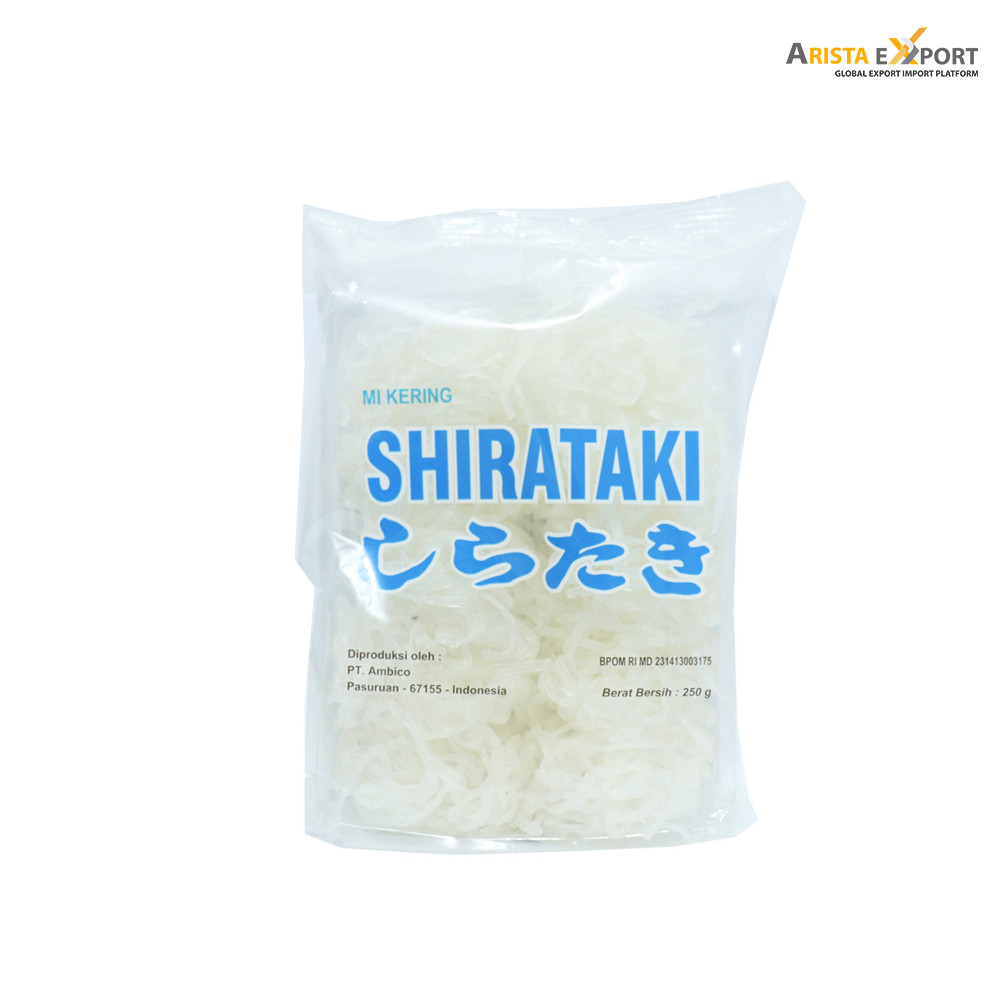 Low Calorie Shirataki Noodles Exporter from Indonesia