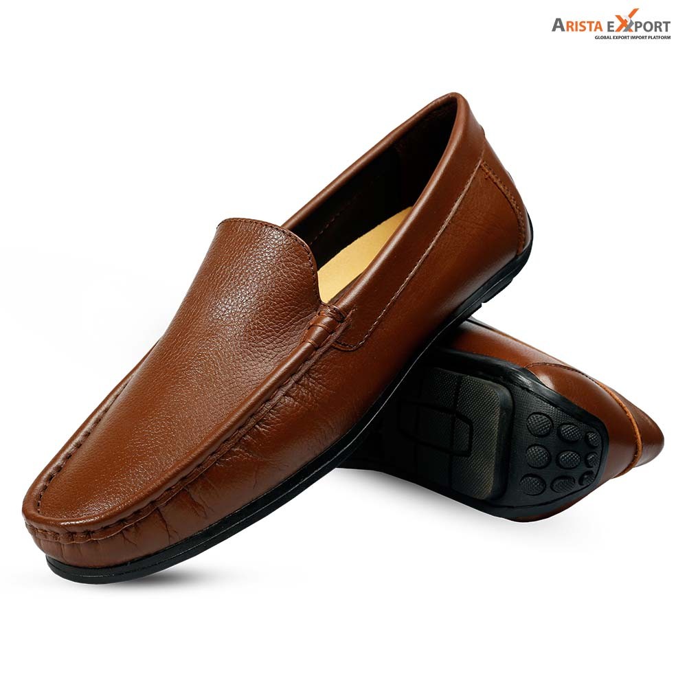 Brown Color Original Leather Shoes Supplier In Bangladesh