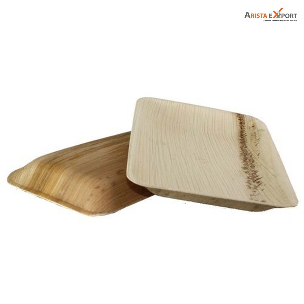 Excellent Quality Low Price Disposable Rectangle Palm Leaf Plate