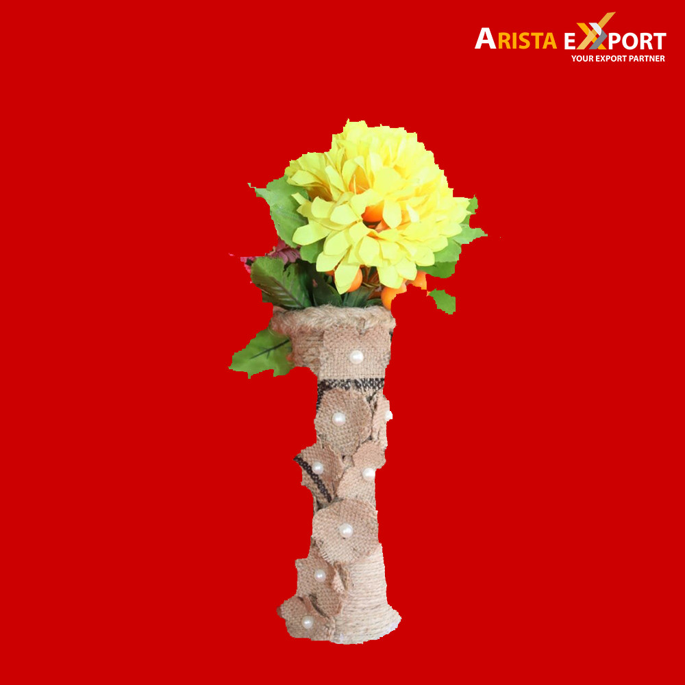  Home Decor Hot Products Custom Jute Flower Vase