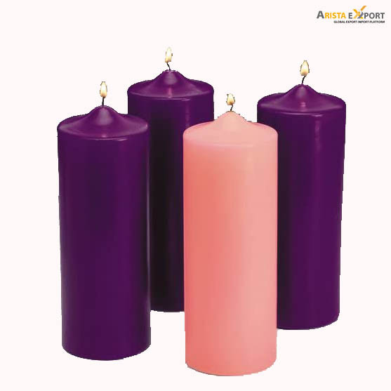 Hot Sell Home Decorative Colorful Candles 