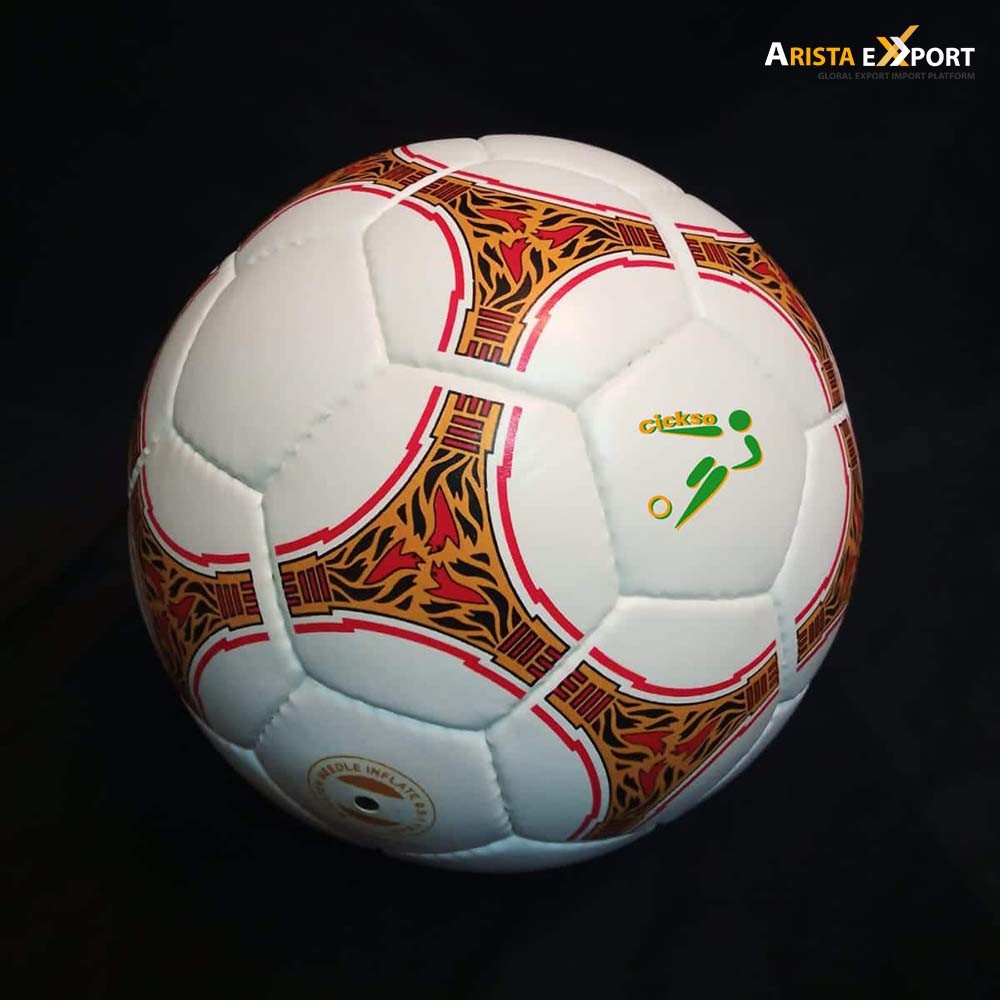 Factory Direct Low Price Sports Playing Football White Tensity