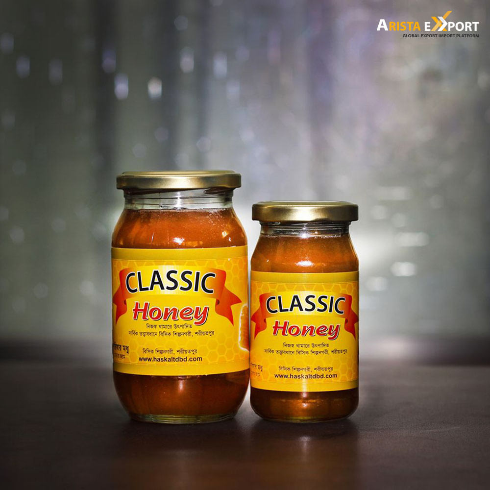 Pure Organic Mustard Flower Honey Wholesaler