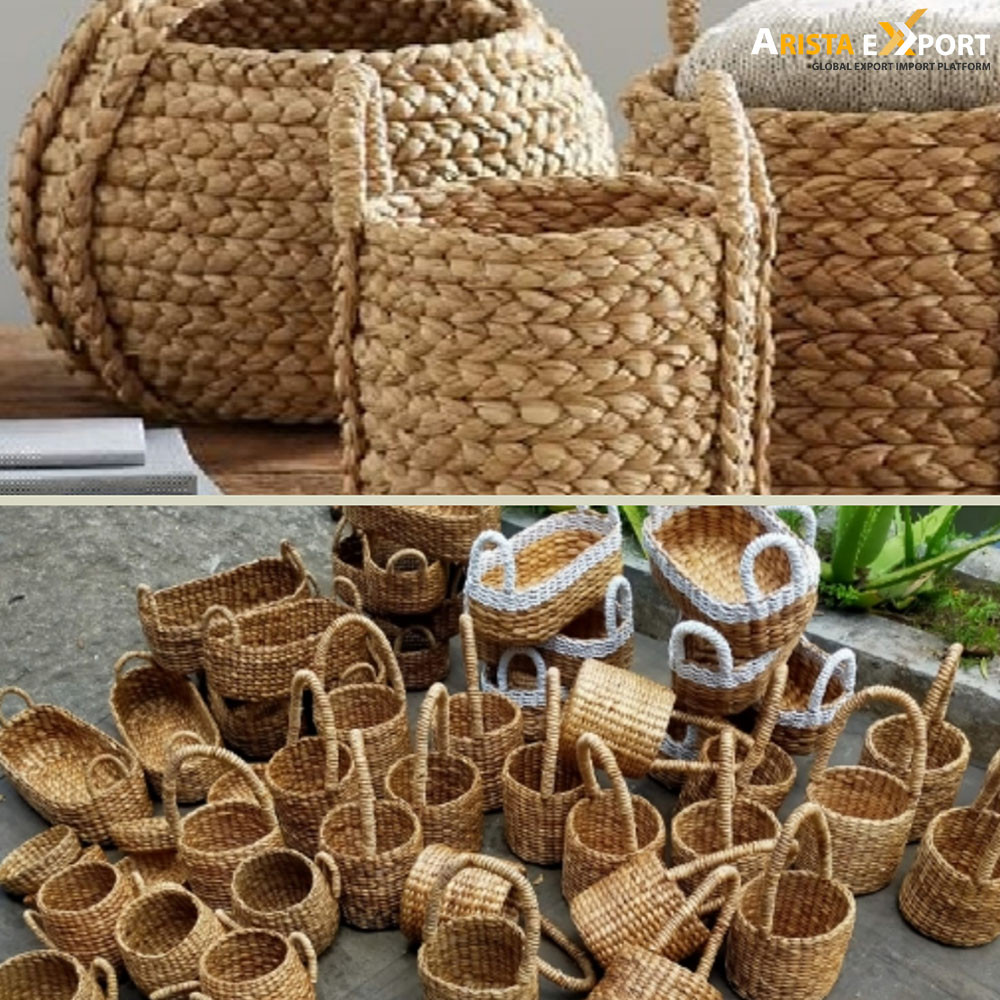Woven Storage Of Material Water Hyacinth Exporter Indonesia