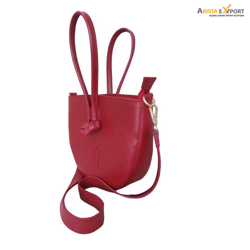 Wholesale Pure Leather Women Gift Leather Tote Bag