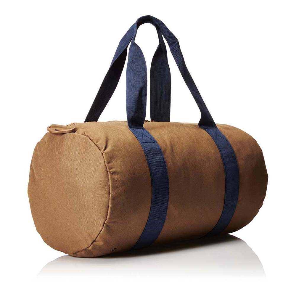 Herschel Leather Duffle Bag Brown Color Exporter